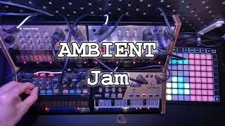 Ambient Synth Jam | Cosmic Soundscape with Korg Volcas
