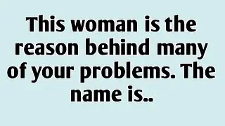 🫵This woman is the reason behind many of your problems. The name is..