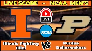 🔴 LIVE: Illinois Fighting Illini at Purdue Boilermakers | NCAA Men's Basketball Scoreboard | Jan 24