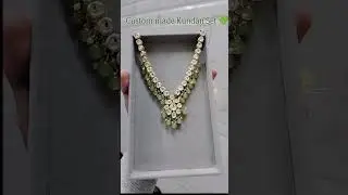 custom made Kundan set #smallbusiness #viral #relatable #chokerset #kundanjewellery #content