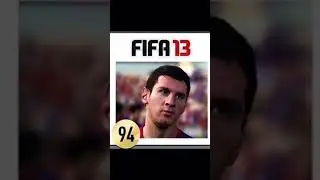The changes in Messi's face from FIFA 08 to FIFA 21🎮⚽.#easports #fifa #messi #fifa21 #easportsfifa
