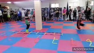 تمارين لياقة بدنية -FITNESS EXERCICES- أبطال نادي الوفاء الصفريوي للكيك بوكسينغ والرياضات المماثلة.