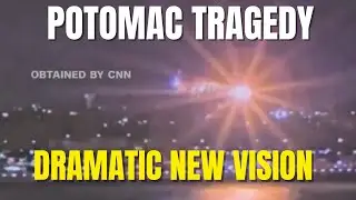 Dramatic NEW VIDEO Of Mid-Air Collision  #americanairlines