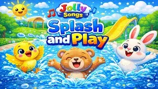 Splash and play! Playful bath time...