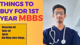 Things to buy before entering into medical college || 1st year essential things|| S4R Medical Life