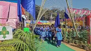 Participated in District level camporee with my scout and Guide troop 