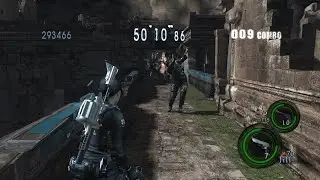 Resident Evil 5 - Welcome to the Hell (All Enemies are Dr. Salvador)😨 - Ancient Ruins - 3 Players