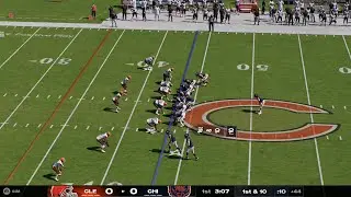 Madden NFL 25 Gameplay Chicago Bears vs Cleveland Browns