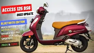 ACCESS 125 BS6 2022 | Bluetooth Edition | Detailed Review | Features | Price | Mileage | Road Zest