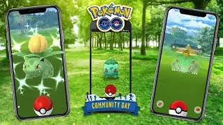 Pok&eacute;mon Go! Bulbasaur Community Day Classic! Season of Heritage!