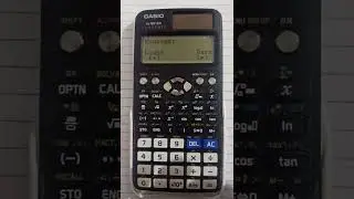 How to increase Brightness of Casio fx-991ex l Casio CLASSWIZ| #shorts