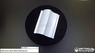 3M 1080 Gloss White Gold Sparkle GP240 Vinyl Wrap Car Wrapping Film