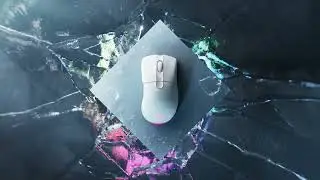 Deltaco Gaming White Line WM90 Wireless RGB gaming mouse white