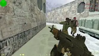 Counter Strike 1.6 de_dust_dew – Snowy Dust Remake Bomb Action | Gameplay Part 70 (PC)