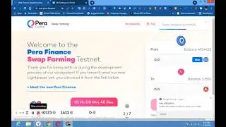 Pera Finance Airdrop. Claim $900. Whatsapp +2348033772721