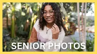 Senior Photos at Lauritzen Gardens