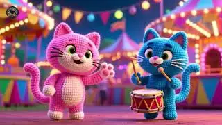 Kitty Carnival 🎪🐱 | Learn Colors, Shapes & Fun Vocabulary | Kids Educational Video