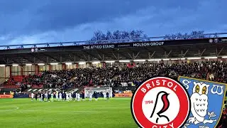 HUGE WIN AND EMOTIONAL EXIT at Bristol City 2-0 Sheffield Wednesday!