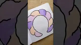 This Headband Coloring ASMR Is Oddly Relaxing 😌✨#relaxing #asmr #shorts