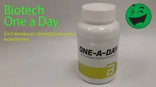 Распаковка Витаминно-минеральный комплекс Biotech One a Day 100 таблеток из Rozetka