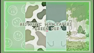 Kawaii/Aesthetic Wallpapers from Pinterest *Green ver*💚🐢