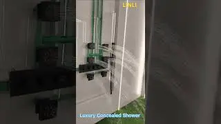 China Sanitary Ware Suppliers | LINLI Luxury Concealed Shower System Set Manufacturer #plumbing