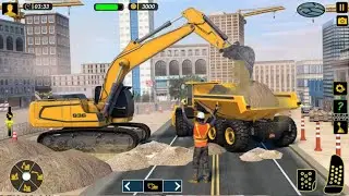 Real Construction Simulator | Excavator Crane Truck Gameplay