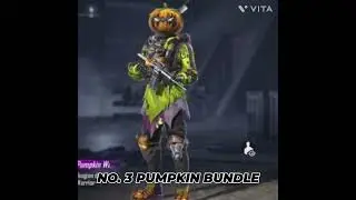 TOP 3 MOST HORROR BUNDLES OF FREE FIRE #pumpkin #shorts