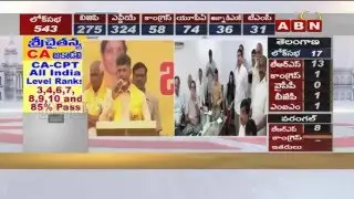 Elections Counting day - 16/05/2014 telecasted  in ABN Andhrajyothy