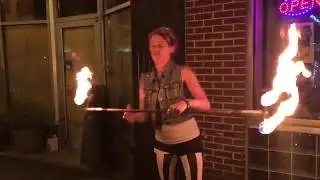 FIRE PERFORMER !!! Atlanta Candy Bar Block Party