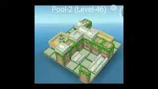 Flow Water Fountain 3D, Pool-2 level-46,#short,#youtubeshort,#shortvideo,#KingShaktie