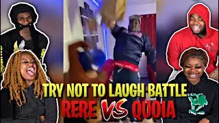 ПОПРОБУЙТЕ НЕ ЗАСМЕЯТЬСЯ: БИТВА 😂: QUOIA VS RERE *1 смех = 1 рюмка яблочного уксуса* | Мгновенное...