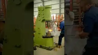 110KG Pneumatic Forging Hammer #forging#forge#blacksmith#blacksmithing#powerhammer #airhammer