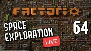 Factorio -Space Exploration mod -  64 - Energy Science 4 and More Spaceship!
