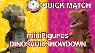 LEGO Tabletop Dinosaur Showdown!