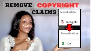 How to Remove Copyright Claim on your YouTube Videos using your Mobile Phone|Andriod and IPhone