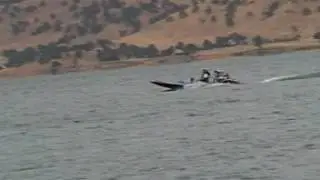 Lake Berryessa 1979 Sanger hydro alcohol drag boat