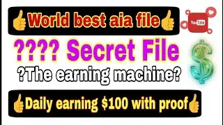 👉Best AIA File In This world || Daily earning $100😊