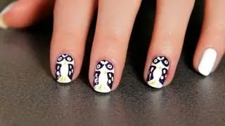 How to Do an Owl Design | Nail Art Designs