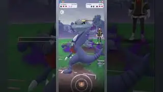 Battle/ Fight with leader Arlo clip😵&zwj;💫 | PokemonGo | Pok&eacute;mon