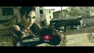 RESIDENT EVIL 5 chris spike death