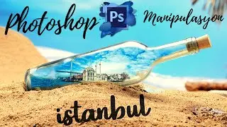 Photoshop Basit Bir Şişe Manipülasyonu | İstanbul