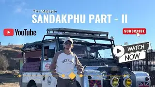 SANDAKPHU PART - II 😍😱 || KALPOKHRI ❤️ || SUNSET || Indo-Nepal border || West Bengal 🇮🇳🇳🇵