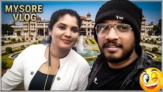 Mysore Vlog ❤️ | Royal Palace, Street Food & Love | Couple Travel Vlog MALL OF MYSORE WITH YUVA