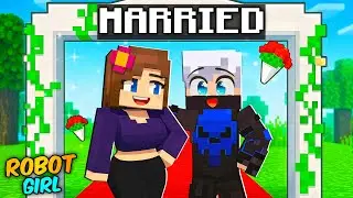 😍 I Married a AI Girlfriend in Minecraft...