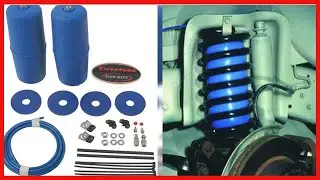 Adjustable Coil Spring Air Helper System For Improved Load Control And Ride Stability