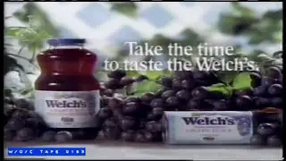 Welch's Grape Juice Commercial   1990