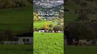 Surah Ibrahim (14) verses 40- 41 are a powerful prayer (dua)💖 #quran #shortsfeed #shortvideo #love