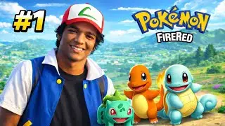 I Started A New Journey In Pokemon Fire Red 🔥|Ryukendo Playz 