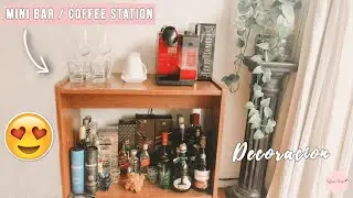 Decoraci&oacute;n de mini bar & Coffee station ☕️ | Tiffany Design